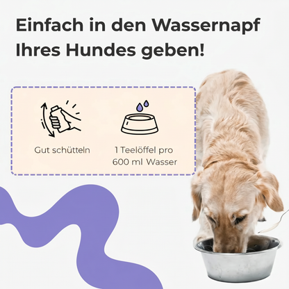 HG Dental+ Mundwasser für Hunde